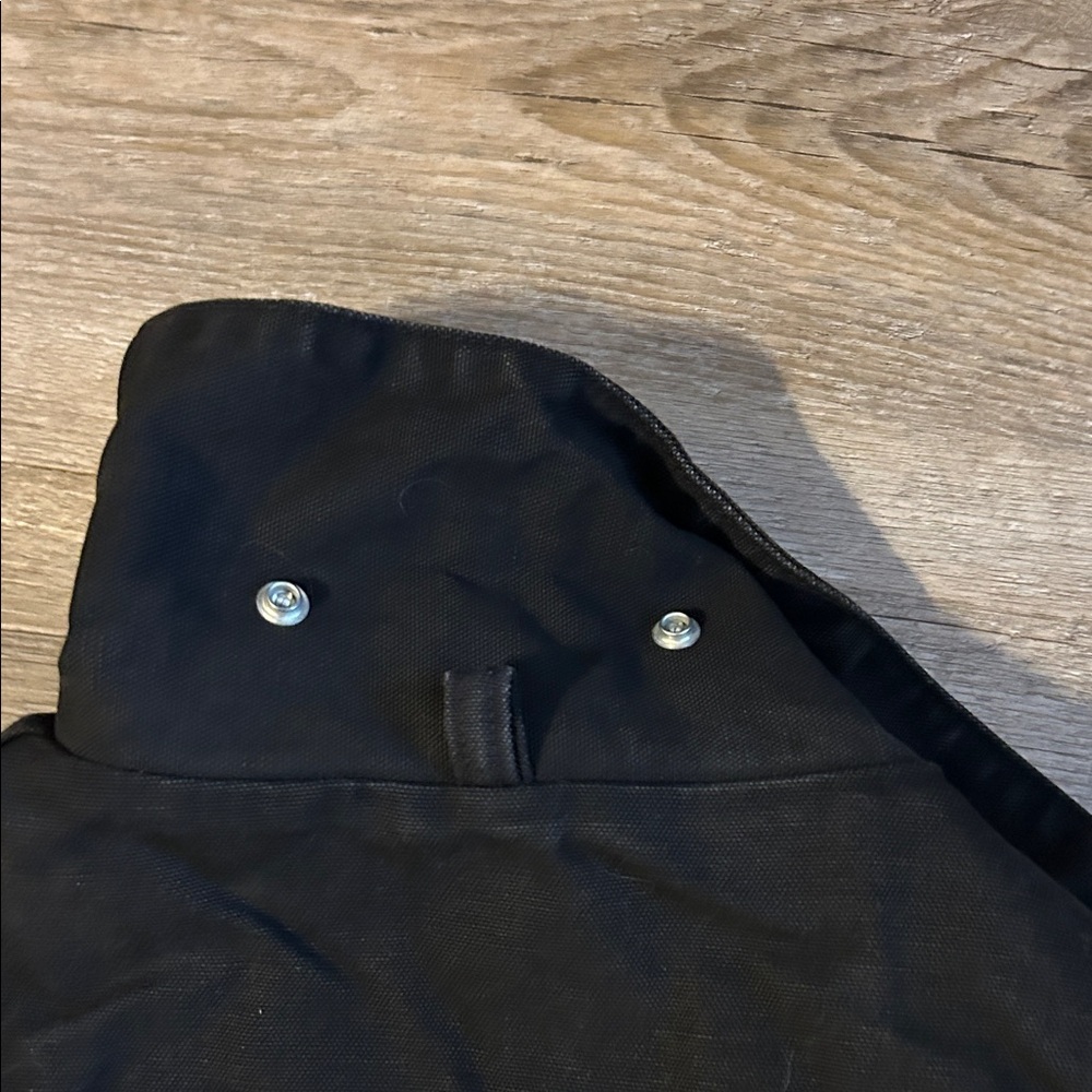 Carhartt Men's Black Bomber Jacket with Red Lining - Picture 7 of 7